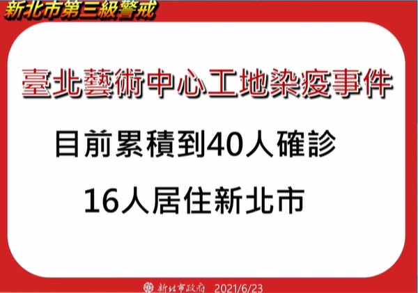 ▲▼新北市6/23疫情。（圖／翻攝直播）