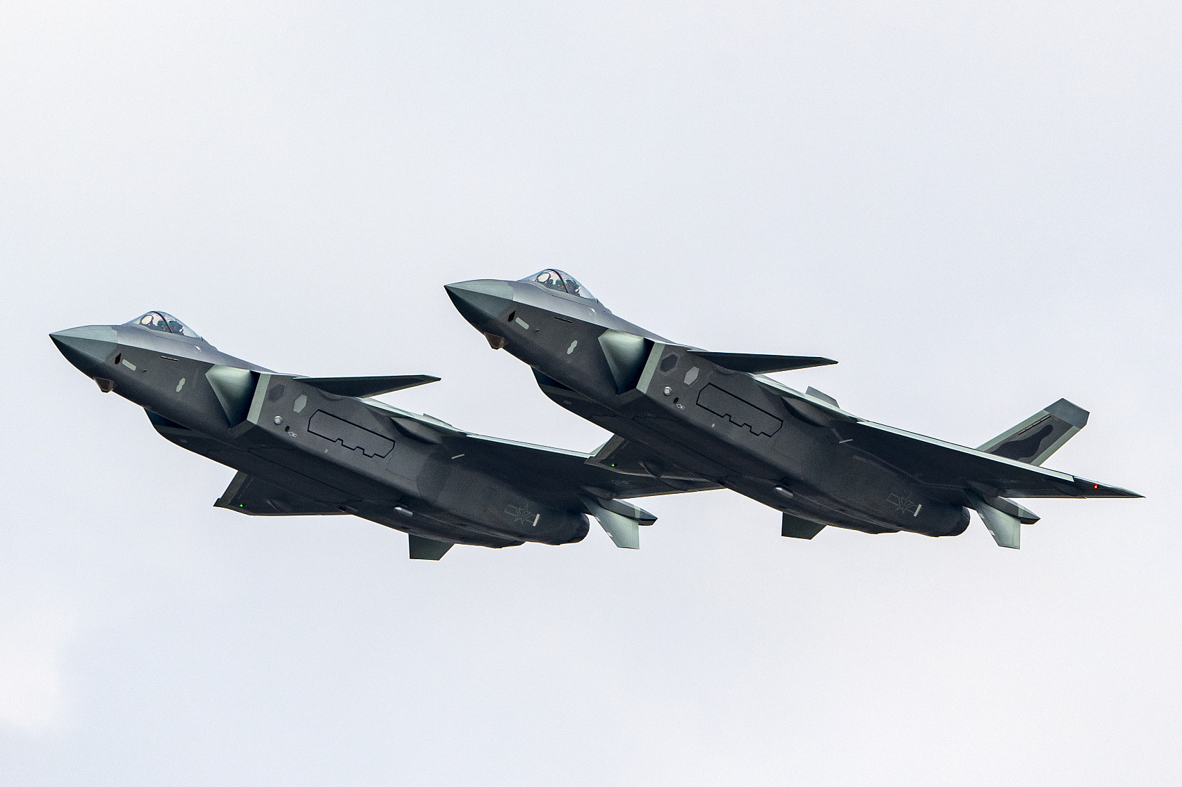 ▲解放軍空軍殲20戰機。（圖／CFP）