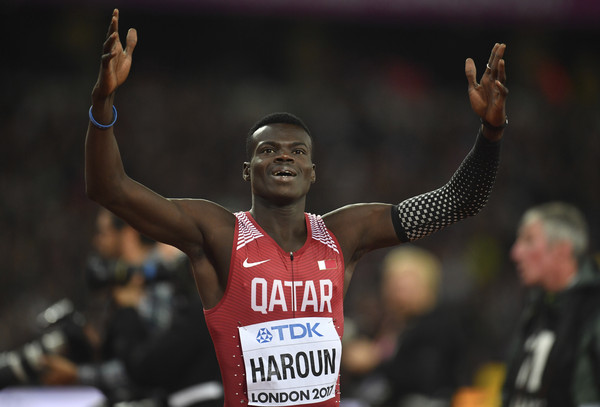 ▲▼ 2017年世錦賽男子400公尺銅牌的卡達名將哈魯恩（abdalelah haroun）            。（圖／達志影像／美聯社）