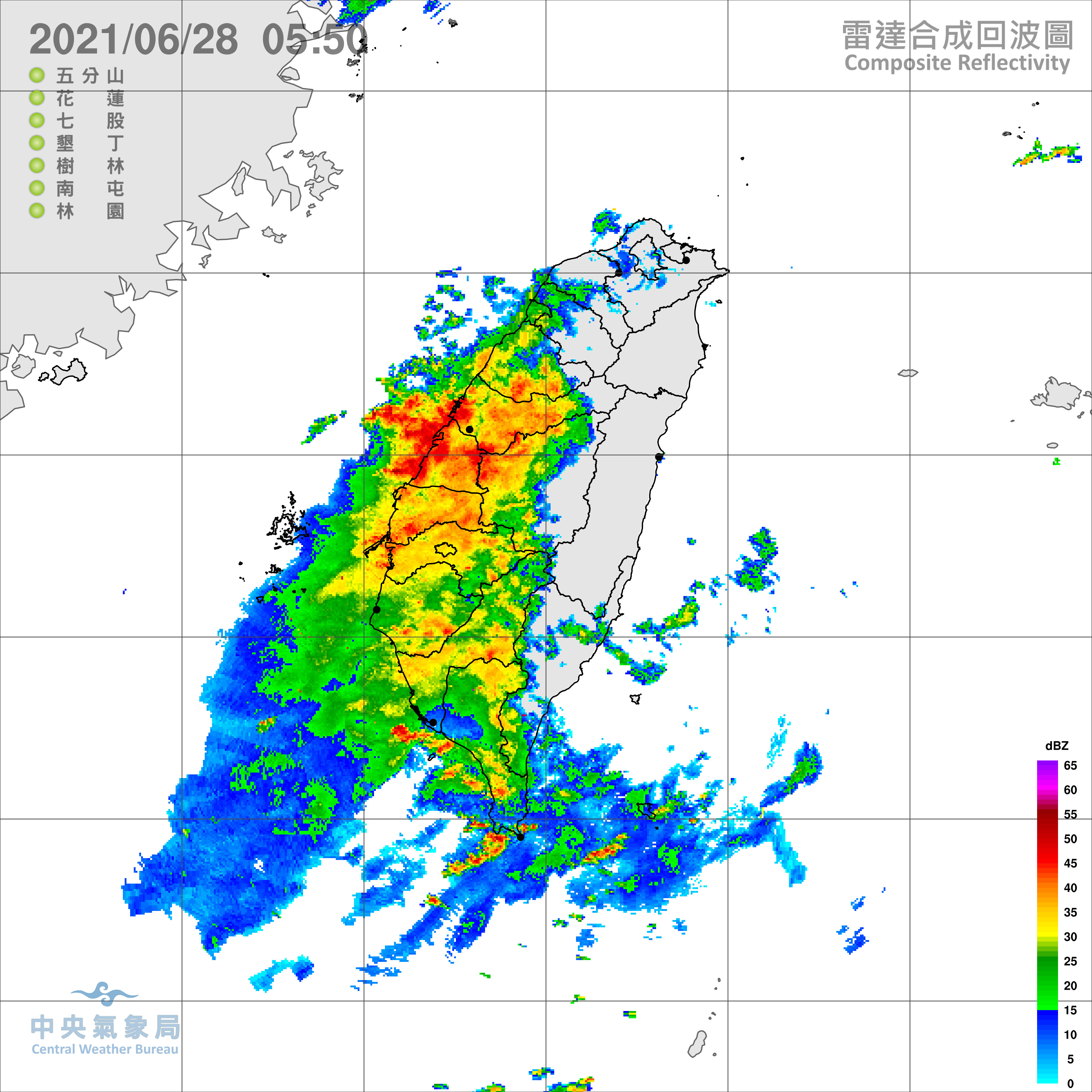 天氣圖。（圖／氣象局）