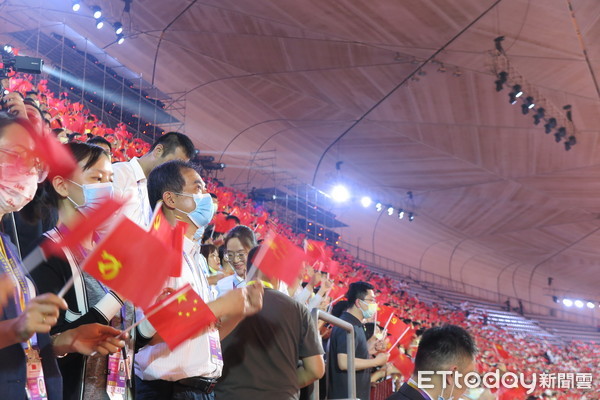 ▲▼慶祝中國共產黨成立100周年文藝演出《偉大征程》在北京舉行。（圖／記者陳政錄攝）