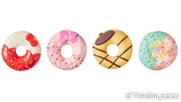 ▲▼Krispy Kreme推三麗鷗甜甜圈。（圖／Krispy Kreme提供） 