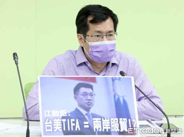 民進黨團批江啟臣「不倫不類」　拿台美TIFA類比兩岸服貿不恰當 | ET