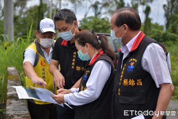 ▲▼花蓮縣長徐榛蔚赴玉里大禹以及鳳林長橋，視察向中央爭取之多項治水工程規劃。（圖／花蓮縣政府提供，下同）