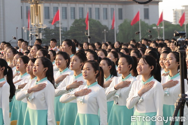▲▼中國共產黨成立100周年慶祝大會在北京天安門廣場舉行。（圖／記者陳政錄攝）