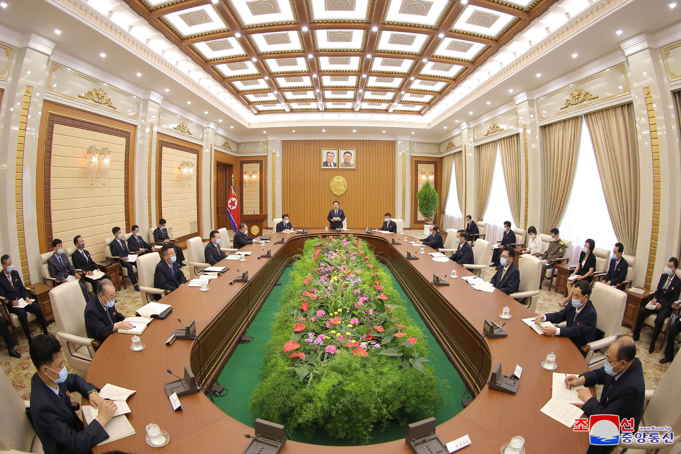 ▲▼崔龍海主持北韓最高人民會議。（圖／達志影像）