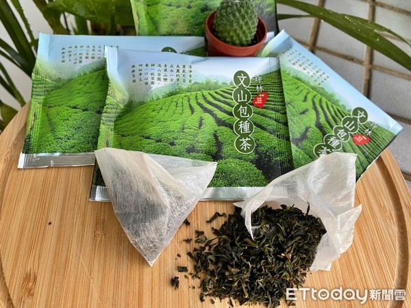 ▲新北春季「包種茶」飄茶香 坪林農會推「立體茶包」量販包。（圖／新北市農業局提供）