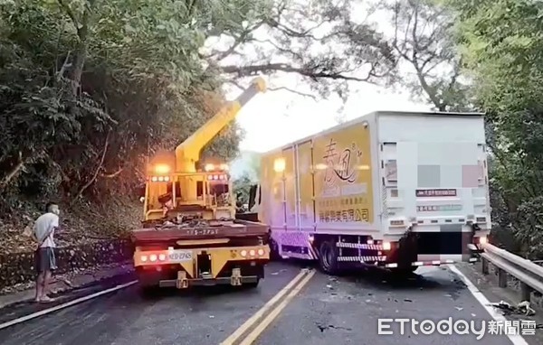 ▲▼北宜車禍。（圖／記者陳雕文翻攝）