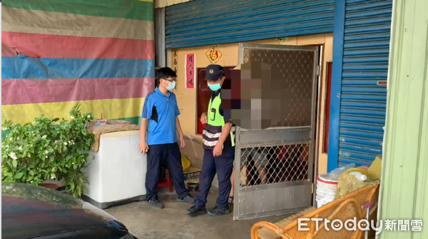 ▲內埔警分局在轄內河南巷查獲嚴女涉嫌從事人與人連結，惟她否認             。（圖／民眾提供，以下同）