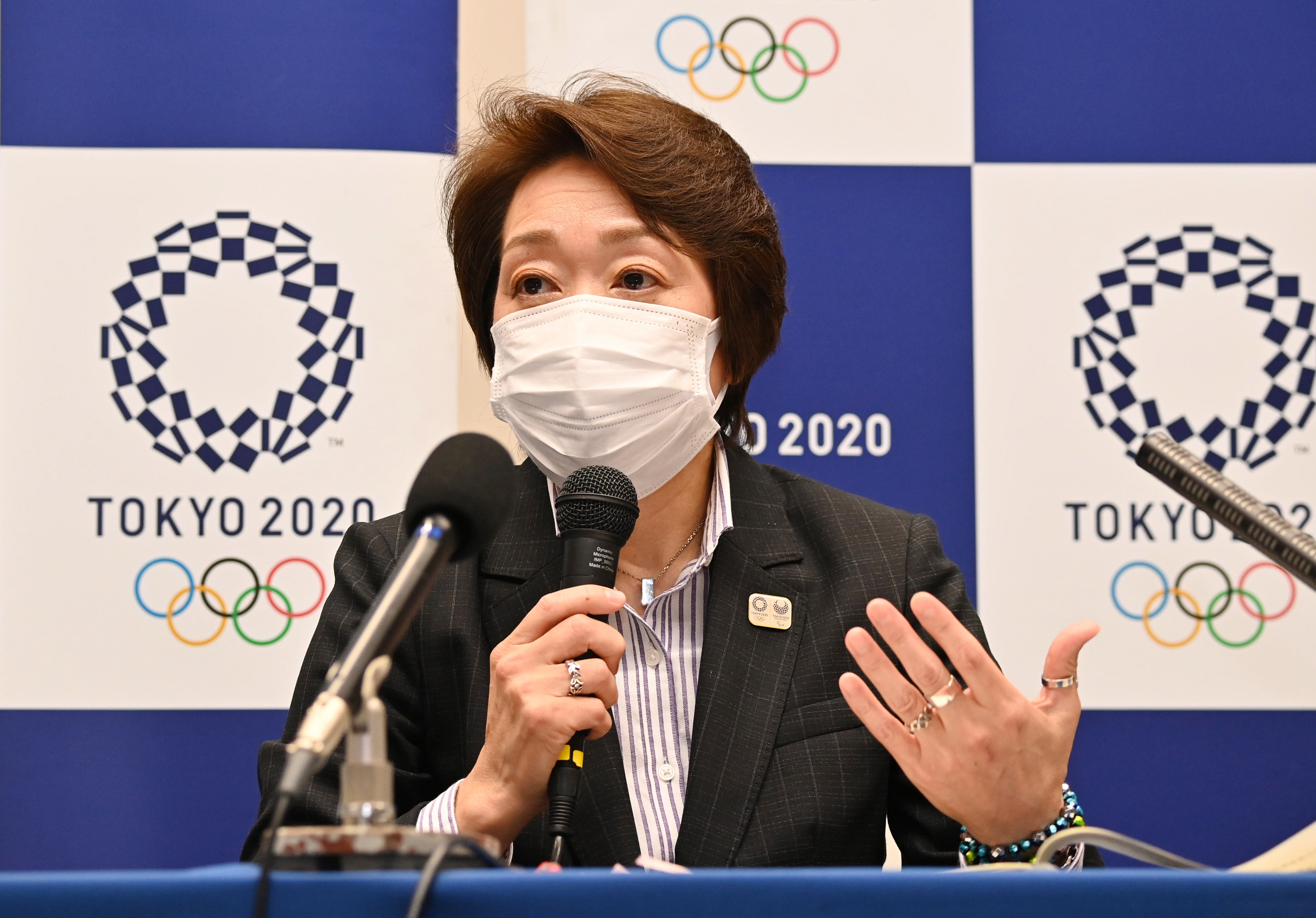 ▲▼東京奧主委主席橋本聖子表示，為降低新冠病毒傳播，她接受奧運「無觀眾」是較好的安排。（圖／路透社）