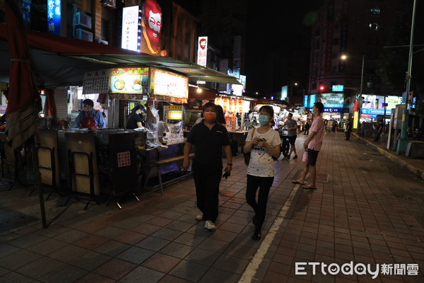 ▲▼ 0706 寧夏夜市微解封現況 。（圖／記者黃克翔攝）