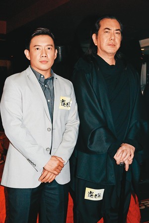 杜汶澤（左）和黃秋生（右）因政治因素影響演藝工作，近來都往台灣發展。（東方IC）