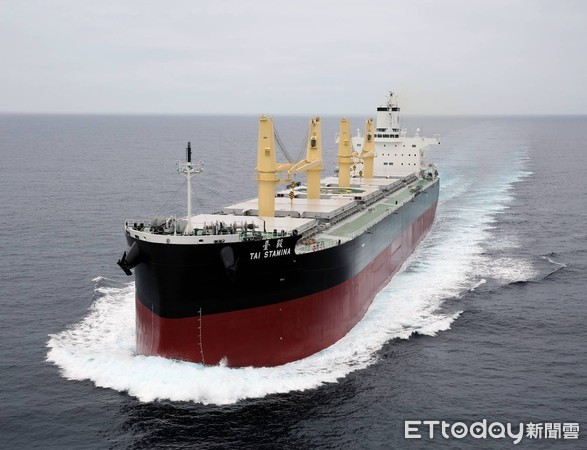 ▲台航新造6萬噸散裝船「臺毅輪」。（圖／台航提供）