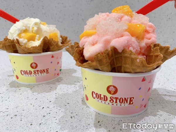 ▲▼COLD STONE推楊枝甘露冰、西瓜樂桃桃。（圖／COLD STONE提供） 