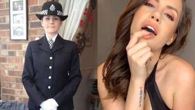 女警受夠「男性主導」的職場文化！脫下制服當性感直播主　月賺百萬抖內