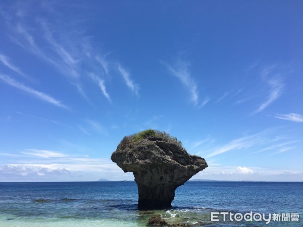 ▲琉球有名花瓶石             。（圖／民眾提供，以下同）