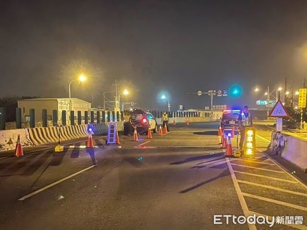 ▲台南市警三分局強力取締酒駕，保障用路人安全。（圖／記者林悅翻攝，下同）