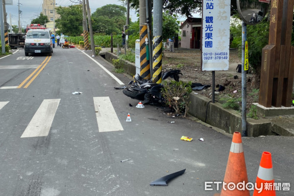 ▲▼         台中后里車禍    。（圖／民眾提供）