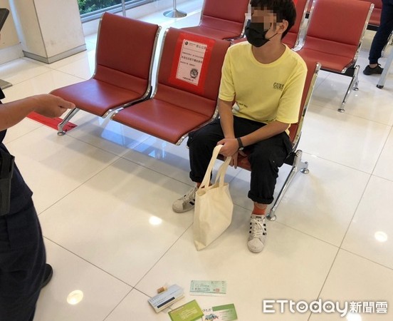 ▲蔡姓男子欲打工賺錢，欲誤入詐騙集團陷阱淪為車手。（圖／平鎮警分局提供）