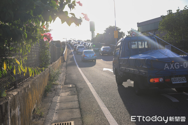 ▲▼0716舊宗路高速公路閘道口交通流量。（圖／記者黃克翔攝）