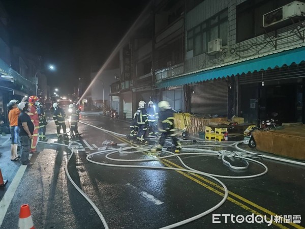 ▲台東縣池上鄉發生住宅火警，幸無人員傷亡。（圖／記者楊漢聲翻攝）