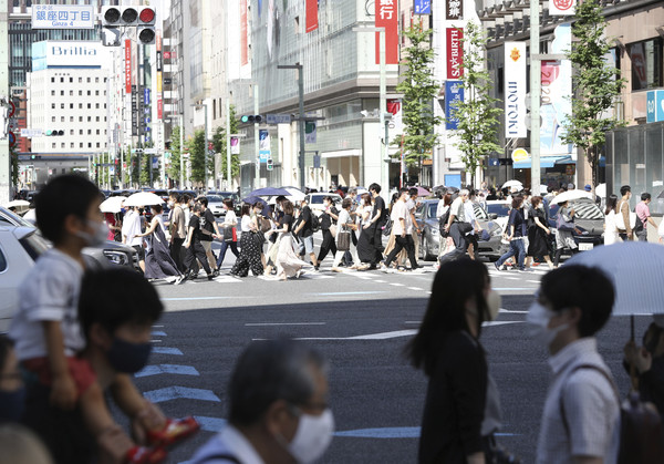 ▲▼ 日本東京街頭。（圖／達志影像／美聯社）