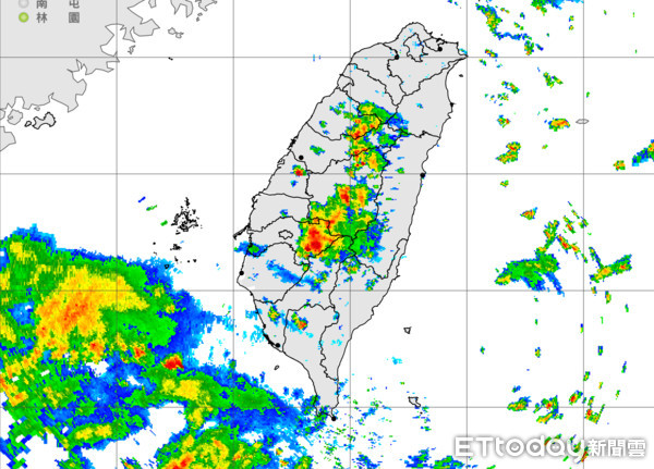 ▲▼大雨特報。（圖／中央氣象局）