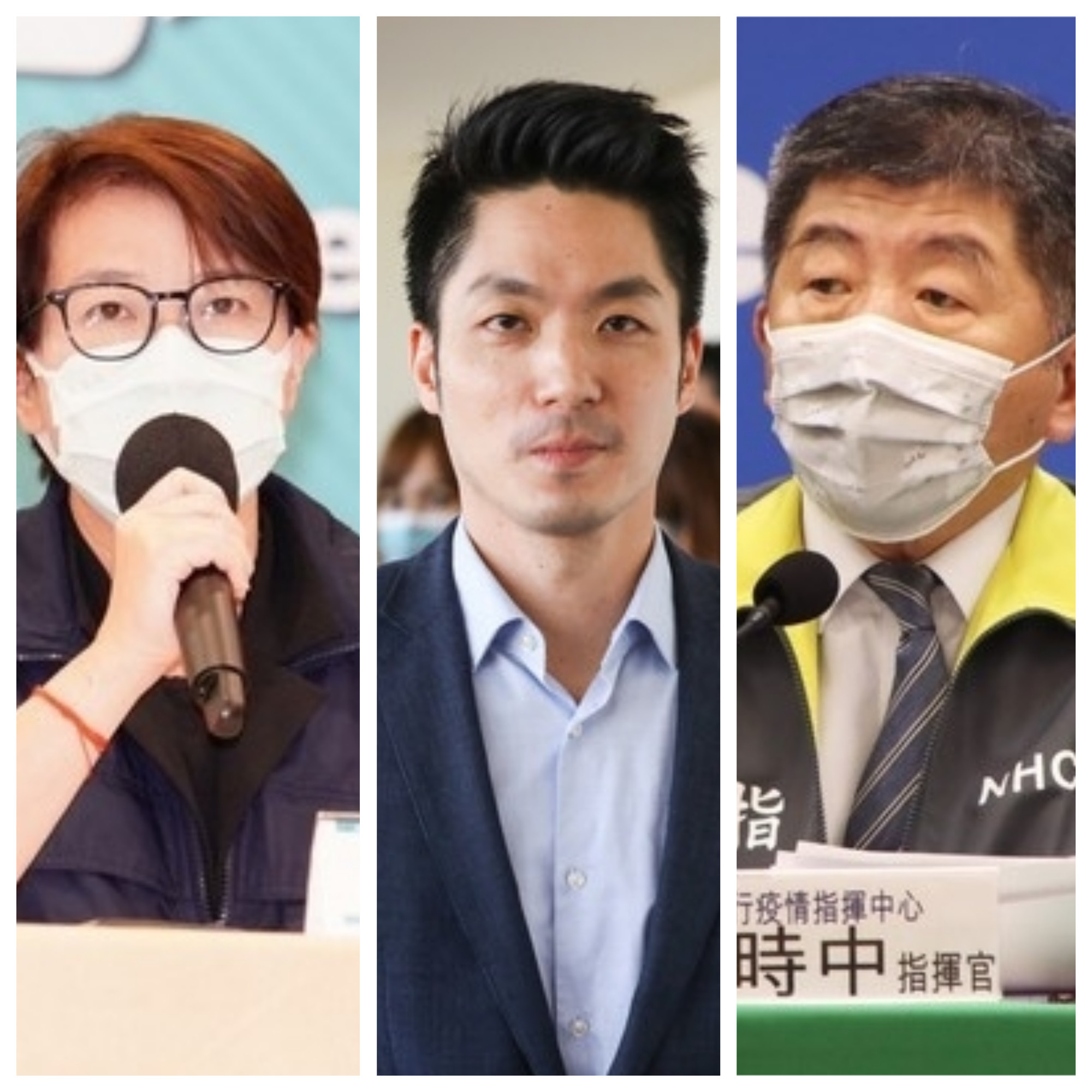 ▲▼黃珊珊、蔣萬安、陳時中是2022角逐台北市長可能人選。（圖／ETtoday資料照片）