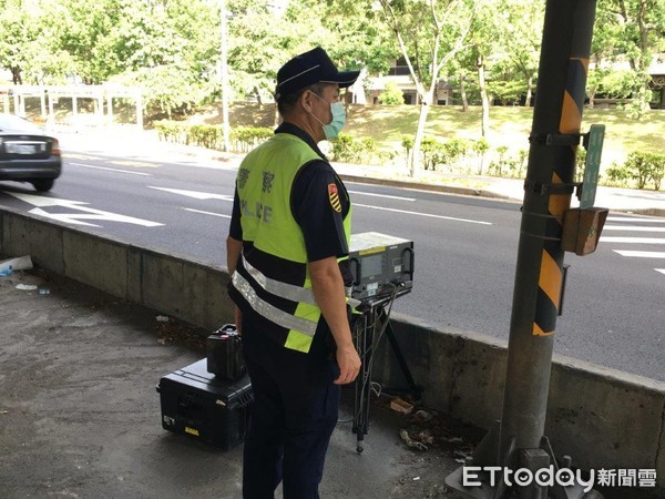 ▲鑑於內湖區機車車禍發生率高、警方將使用移動式測速照相嚴格執法。（圖／記者張君豪翻攝）