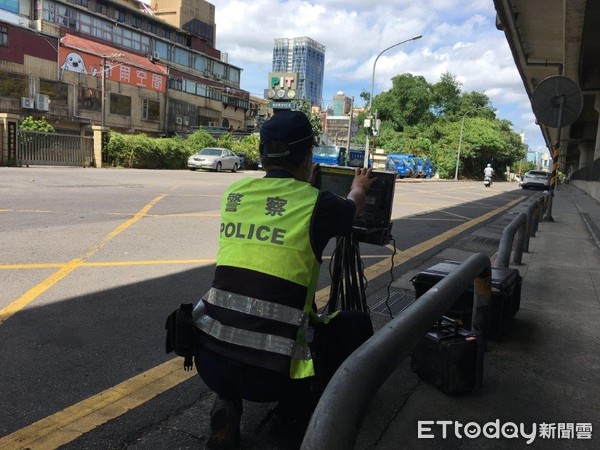 ▲鑑於內湖區機車車禍發生率高、警方將使用移動式測速照相嚴格執法。（圖／記者張君豪翻攝）