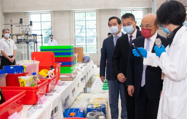 ▲▼蘇貞昌出席刑事局掃黑緝毒記者會。（圖／政院提供）