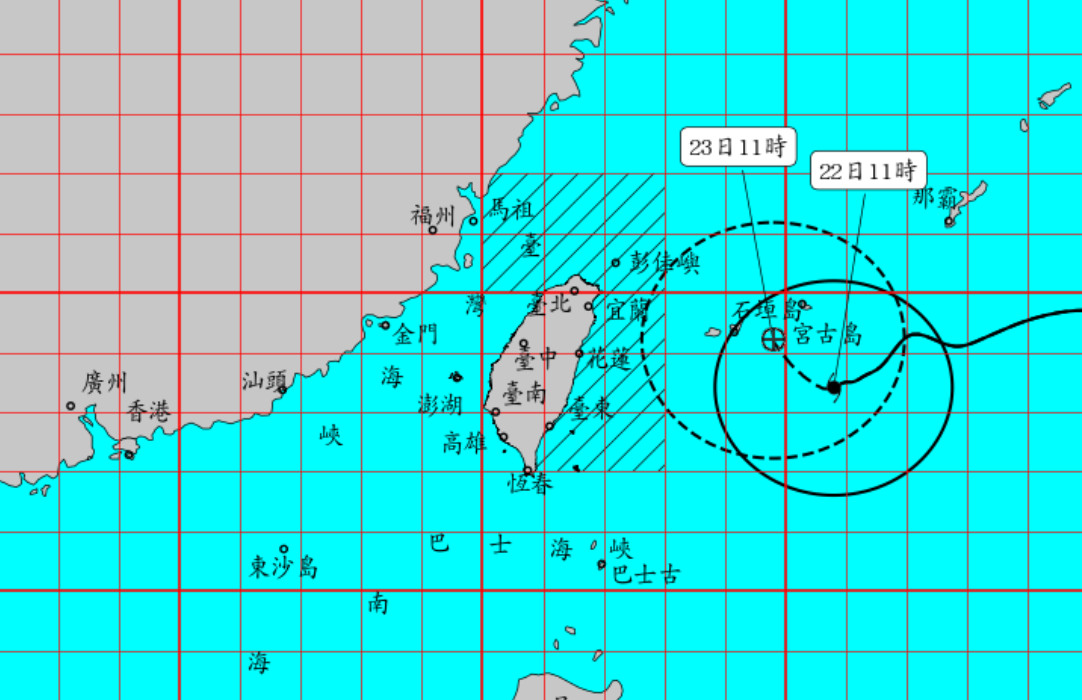 ▲▼颱風持續影響。（圖／氣象局）