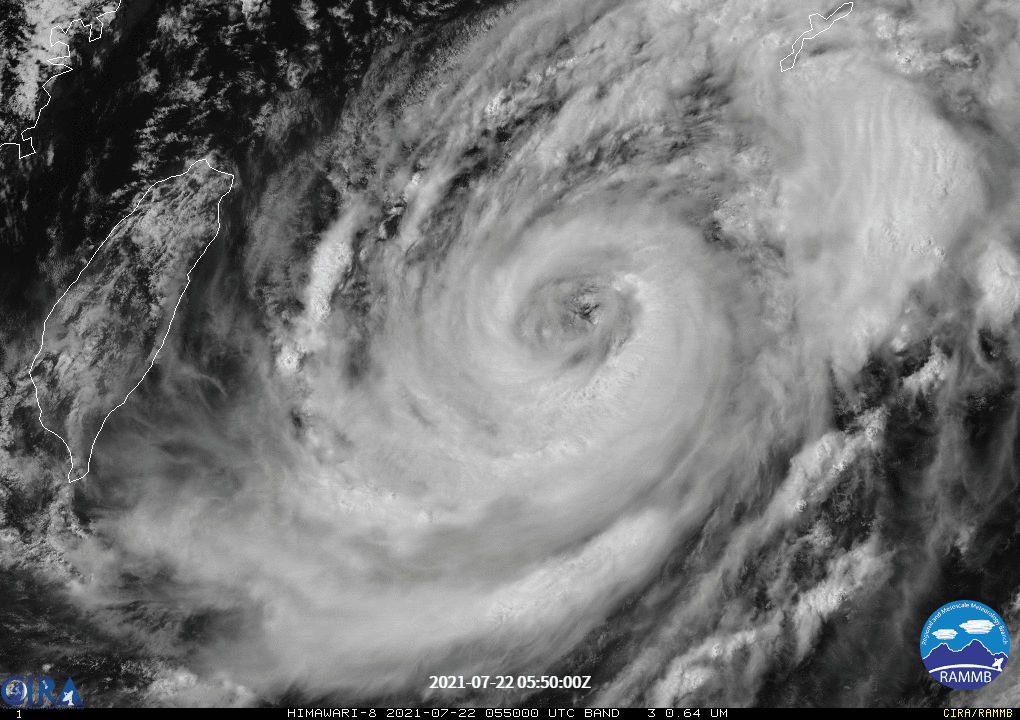 ▲▼烟花颱風。（圖／中央氣象局、翻攝NOAA、RAMMB）
