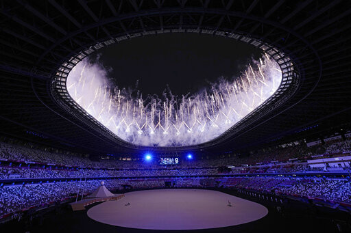 ▲▼東京奧運開幕式。（圖／達志影像／美聯社）