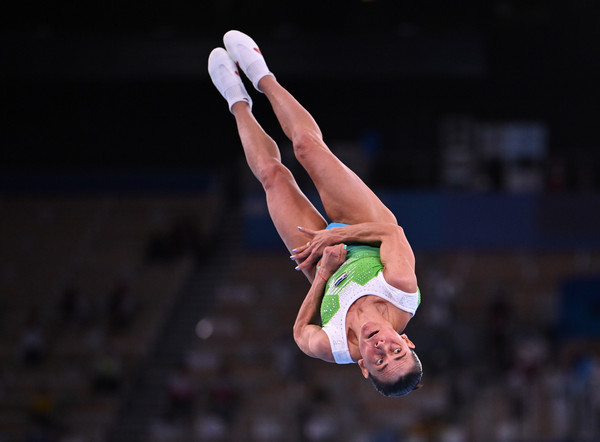 ▲▼第8度參加奧運的烏茲別克女子體操選手丘索維金娜（Oksana Chusovitina）。（圖／路透）