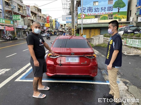 ▲疫情三級警戒期間，台南市安南區新吉工業區及台南科技工業區2處各發生汽機車聚競速，警方依法查處告發送辦。（圖／記者林悅翻攝，下同）