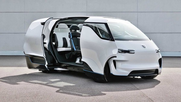 ▲Porsche Vision Renndienst電動MPV概念車公佈6人座配置。（圖／翻攝自Porsche）