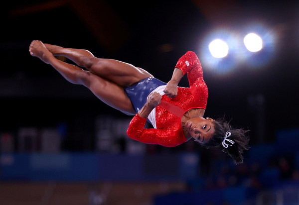 ▲▼美國體操選手拜爾絲（Simone Biles）。（圖／路透）