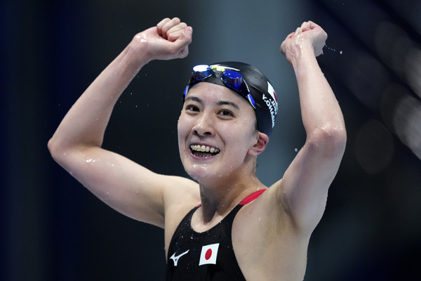 ▲日本25歲游泳女將大橋悠依             。（圖／達志影像／美聯社）