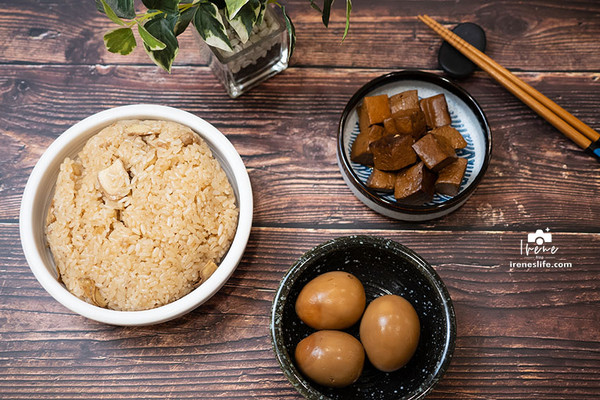 ▲▼一哥雞酒油飯。（圖／Irene’s食旅．時旅授權提供，下同，請勿隨意翻攝以免侵權。）