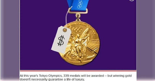 不少奧運金牌得主賣出獎牌，背後都有經濟因素存在。（圖／翻攝自Nypost）