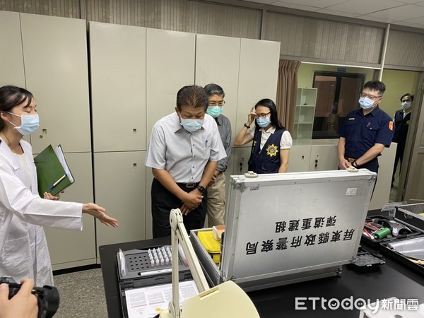 ▲東港警分局成立刑事實驗室             。（圖／記者陳崑福翻攝）