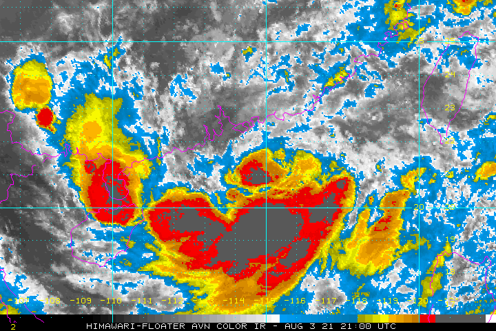 天氣圖。（圖／翻攝tropicaltidbits）