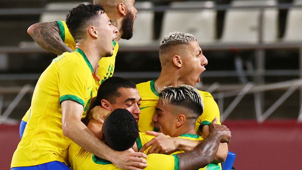 ▲巴西男足連續3屆踢進奧運決賽。（圖／路透）