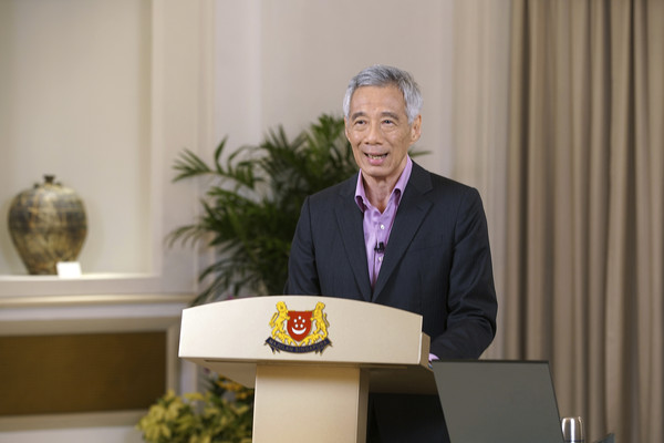 ▲新加坡上半年GDP成長7.7%。圖為新加坡總理李顯龍。（圖／達志影像／美聯社）