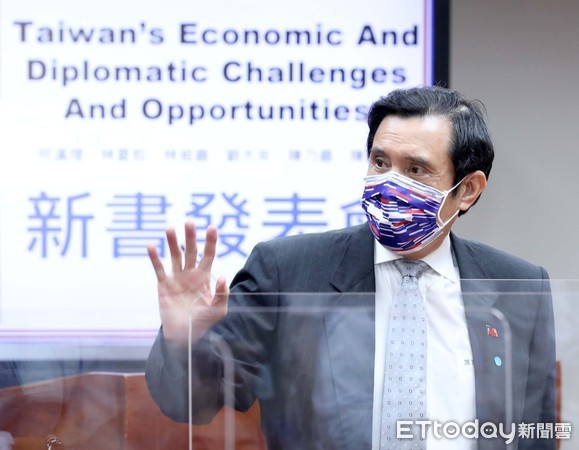 ▲▼馬英九出席「台灣經濟與外交的挑戰與機會」新書發表會。（圖／記者屠惠剛攝）