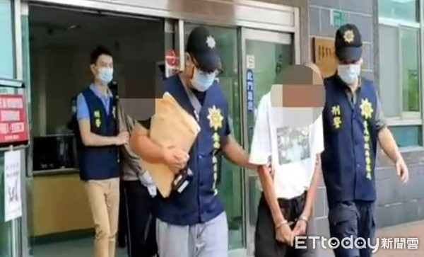 ▲台南市警四分局緝獲涉嫌販毒吸毒的許姓、嚴姓藥頭等人，成功瓦解販毒鏈。（圖／記者林悅翻攝，下同）