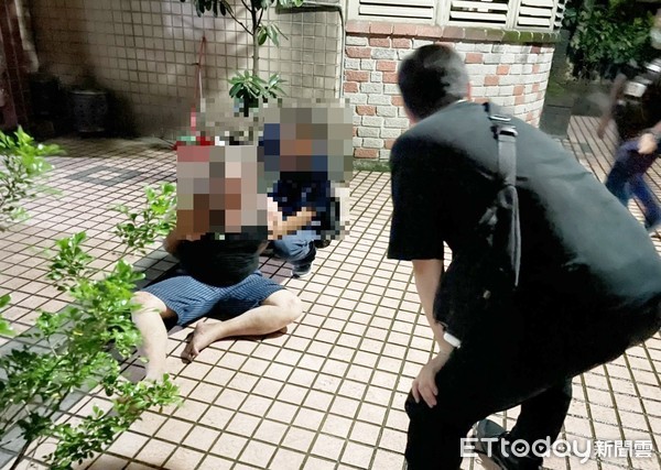 ▲桃園市警局執行「除暴專案」勤務，桃園警分局查獲呂姓男子涉嫌販毒。（圖／記者沈繼昌翻攝）