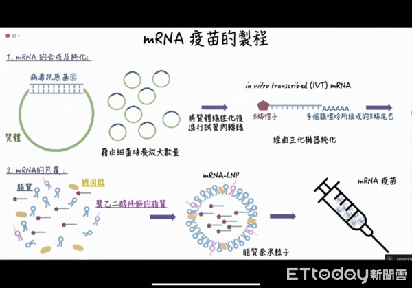 ▲▼AZ混打mRNA疫苗將啟動！　專家肯定：有助對抗新興變異株。（圖／翻攝北榮「協力穩固COVID-19現下、儲備未來」線上研討會）