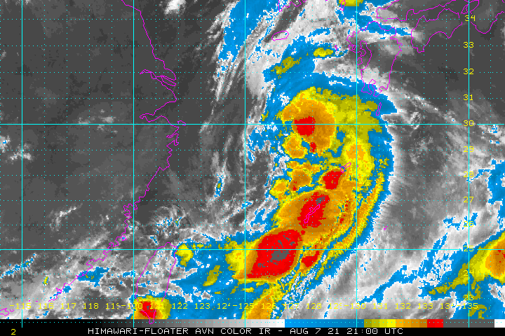 天氣圖。（圖／翻攝tropicaltidbits）